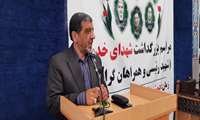 ضرغامی در مراسم شهدای خدمت قروه: رئیسی الگوی مدیریت خالصانه بود